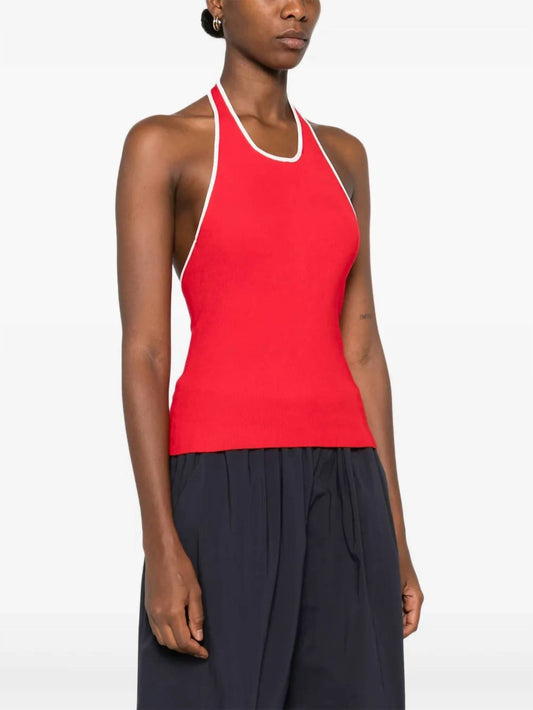 St. Agni - Fine Line Halter Top