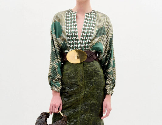 Silvia Tcherassi - Lizzy V Neck Blouse