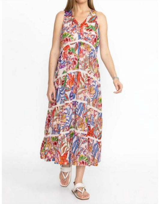 Johnny Was - CHEVRON TIERED TANK DRESS