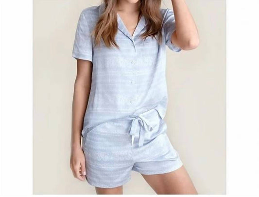 Barefoot Dreams - Washed Satin Short Pajama Set