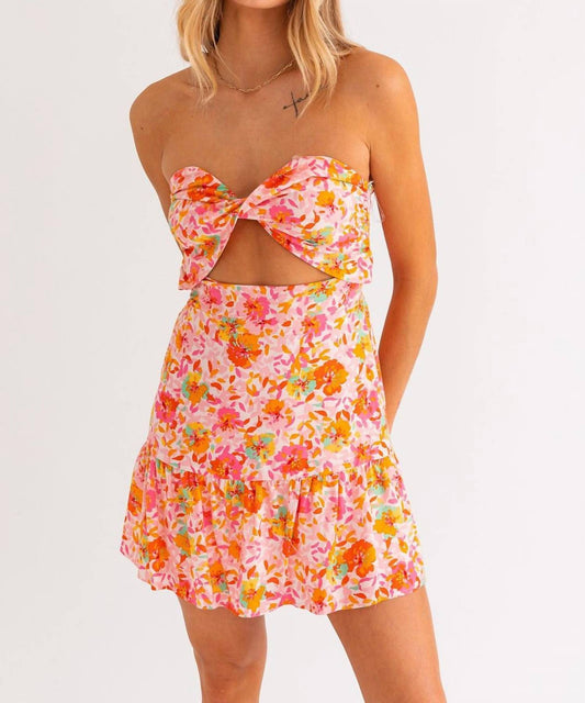 Le Lis - Poppy Floral Tube Dress