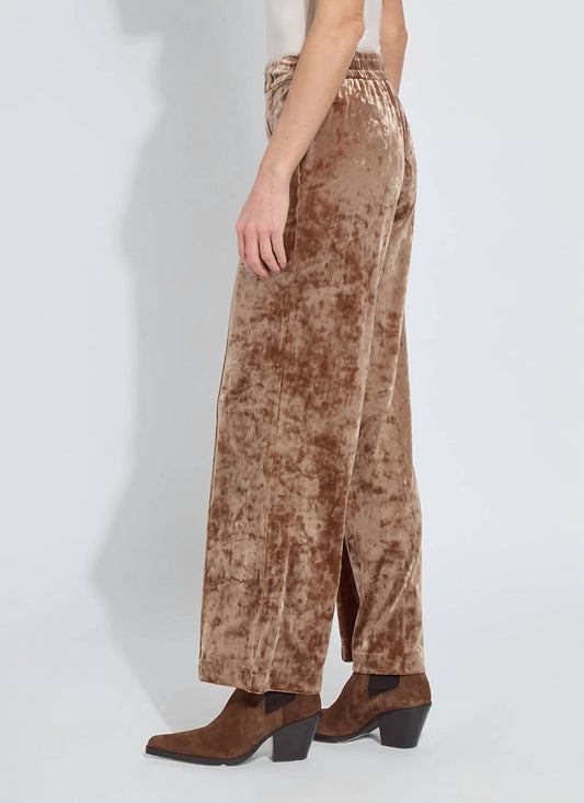Lysse - Shay Crushed Velvet Suit Pants