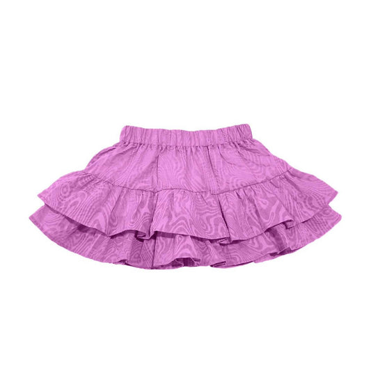 Kids Ruffle Textured Skort