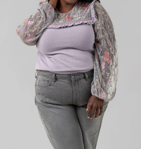 -Bl^Nk- - Elline Knitted Top - Plus