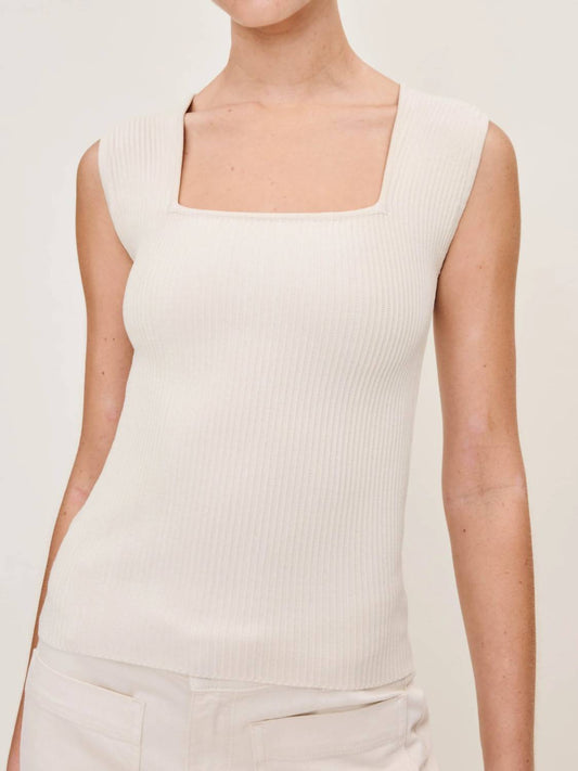 Dl1961 - Women'S - Instasculpt Rib Square Neck Top