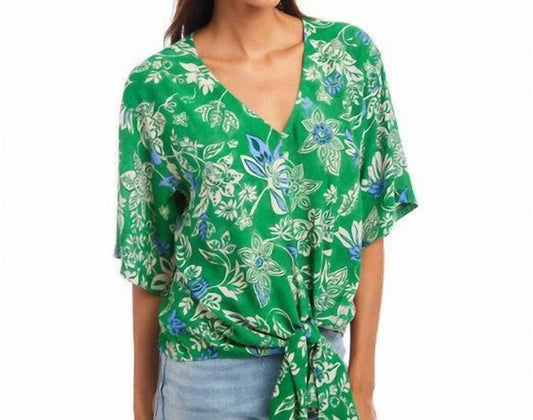 Karen Kane - Tie Front Top