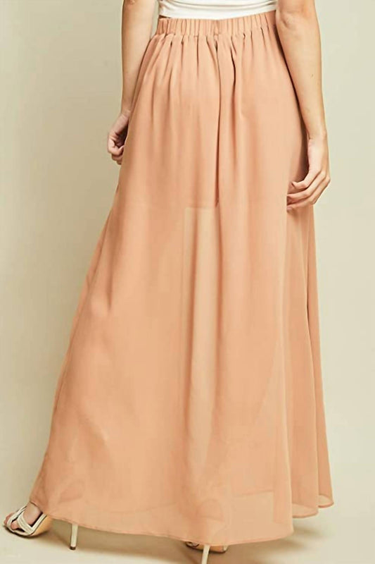 Entro - High Waisted Maxi Short