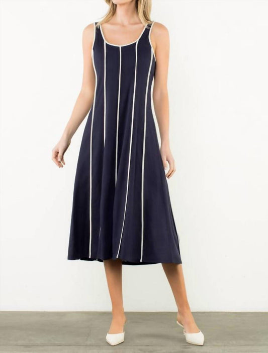 Thml - Anastasia Piped Midi Dress