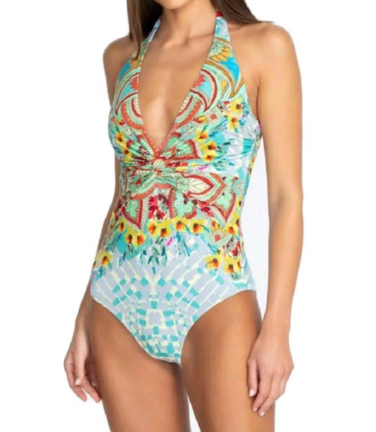 Johnny Was - Elena Twist One Piece Swimsuit