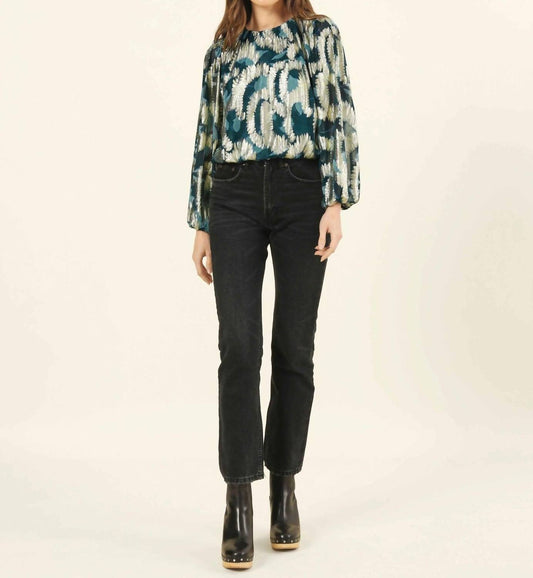 Omika - Ayla Crew Neck Blouse