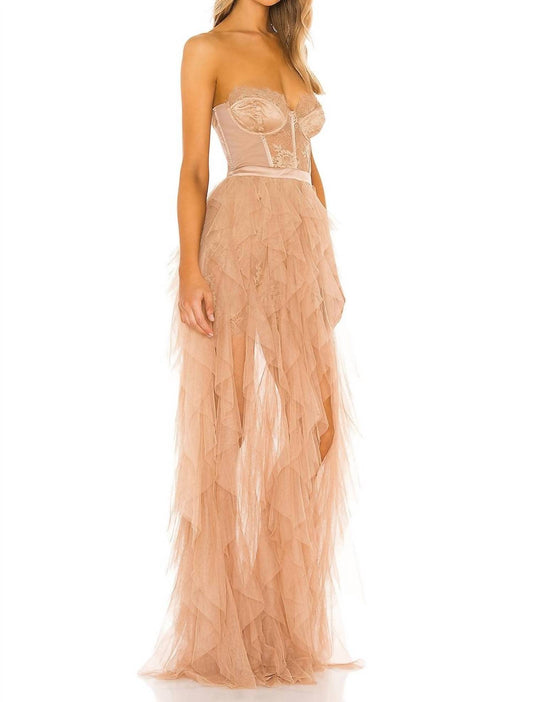 For Love & Lemons - Bustier Gown