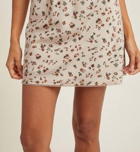 Wishlist - Floral Mini Skirt