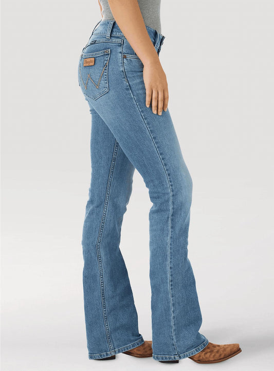 Wrangler - Women's Mid Rise Retro Mae Bootcut Jean