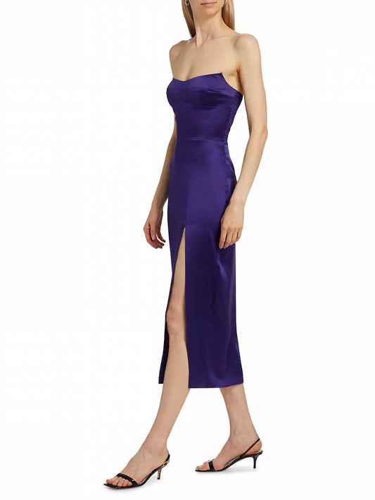 Amanda Uprichard - Ivy Strapless Midi Dress