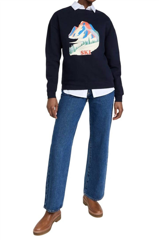 Kule - Oversized Alps Sweatshirt