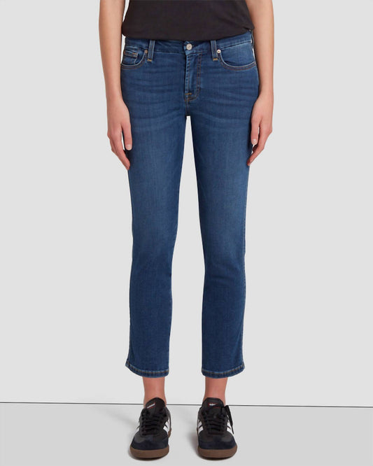 7 For All Mankind - Kimmie Cropped Straight Jeans