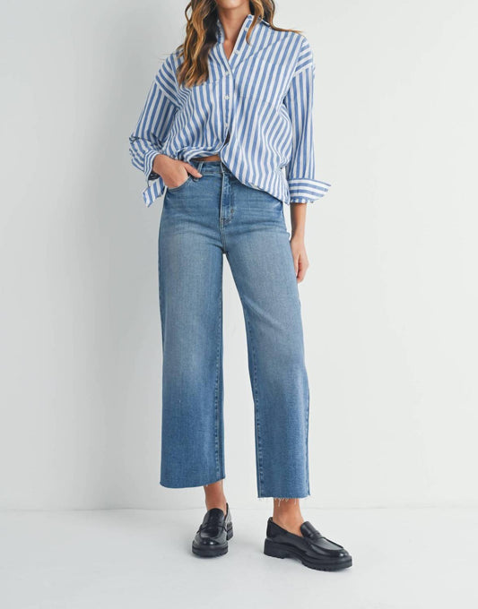 Just Black Denim - Alice Scissor Cut Wide Leg Jeans