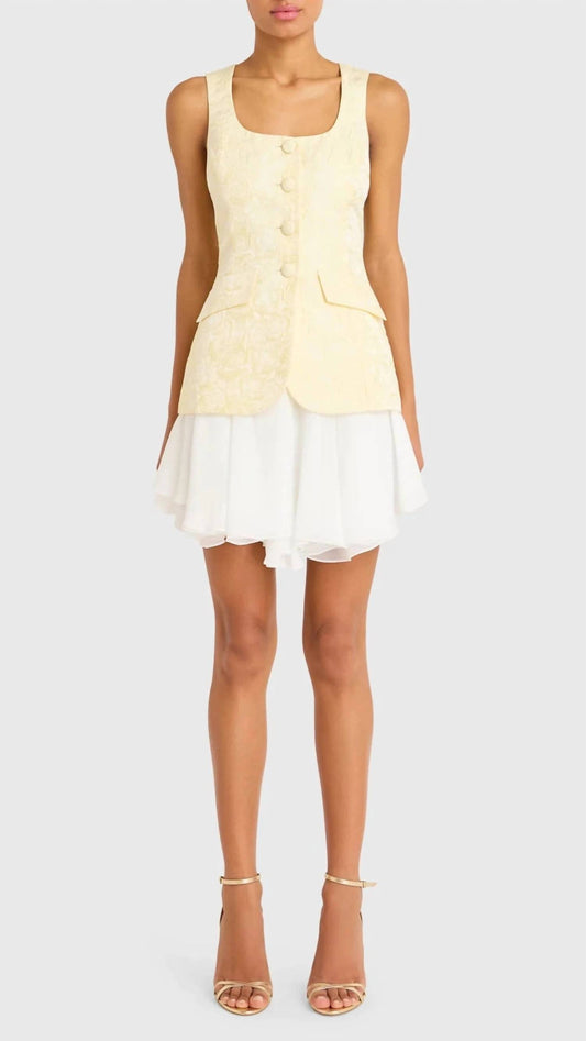 Amanda Uprichard - Lilibet Sleeveless Mini Dress