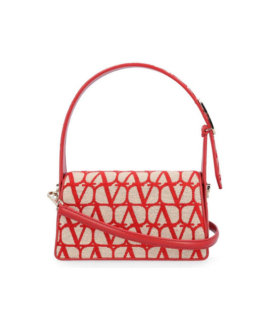 Valentino Garavani - Women's Toile Iconographe Leather Le Grand Deuxieme Bag