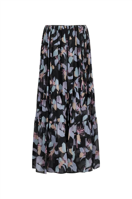 Chloe - Women's Gathered Maxi Skirt