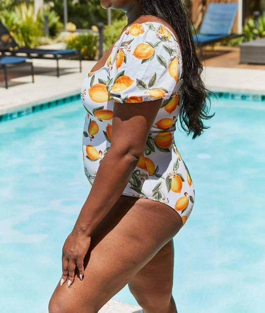 Marina West Swim - Puff Sleeve One Piece