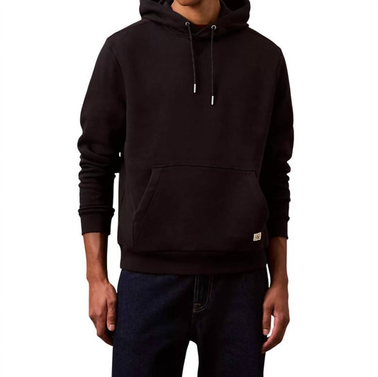 Calvin Klein - Monogram Logo Patch Fleece Hoodie