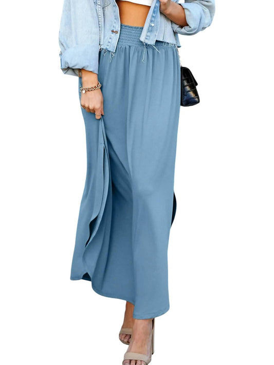 Eesome - Smocked Waistband Maxi Skirt