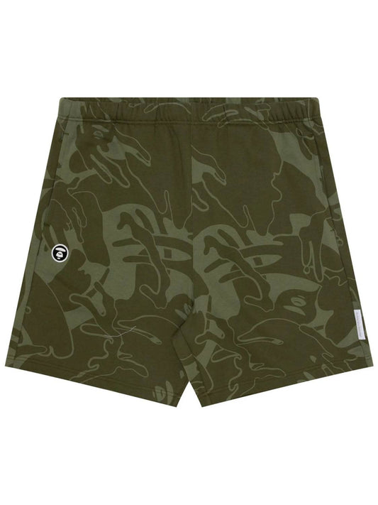 Aape - Men's Moonface Camo Sweat Shorts