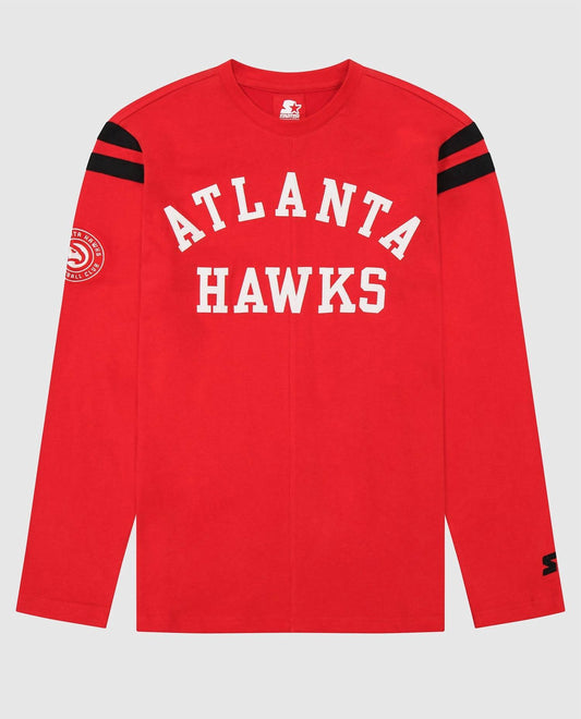 Starter - Men's Atlanta Hawks Elite Long Sleeve Shirt