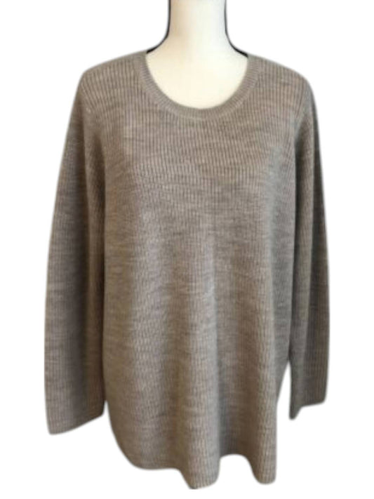 Eileen Fisher - Women's Merino Crew Neck Top