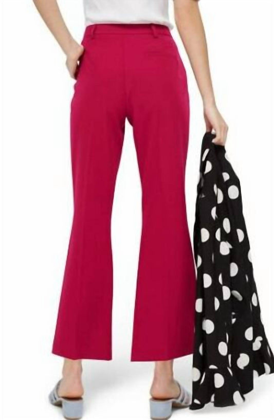 Topshop - Slim Kick Flare Cropped Trousers