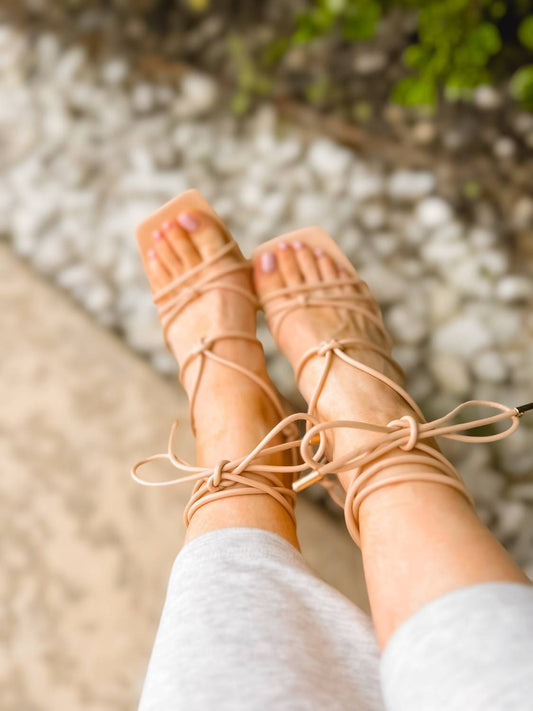 Bamboo - Women's Lasting Strappy Heel