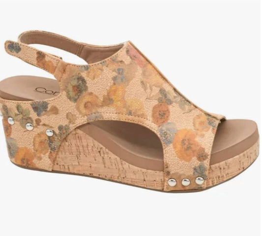 Corkys Footwear - Women's Floral Wedge
