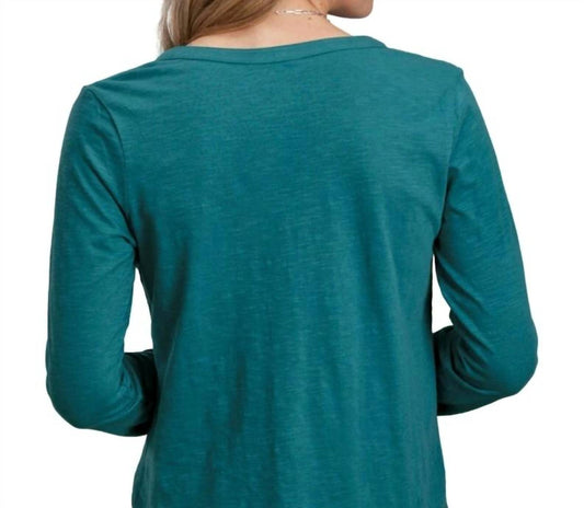 Roper - Slub Jersey Long Sleeve Tee Shirt