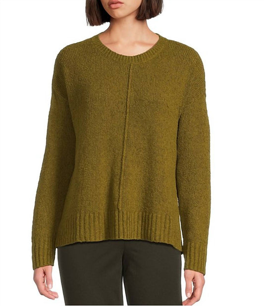 Eileen Fisher - Round Neck Long Sleeve Sweater