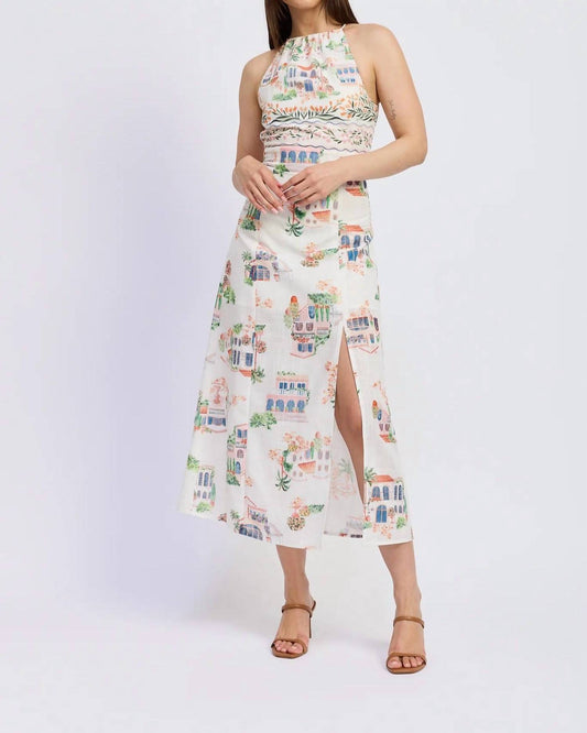 En Saison - Alaia Linen Maxi Dress