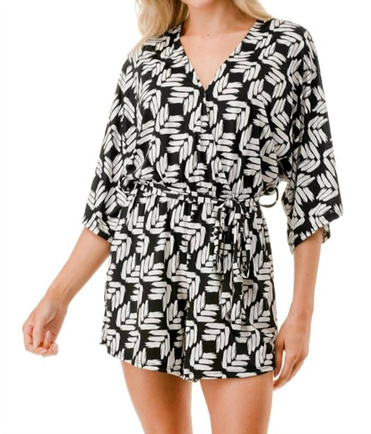 Ariella - Kimono Sleeve Romper