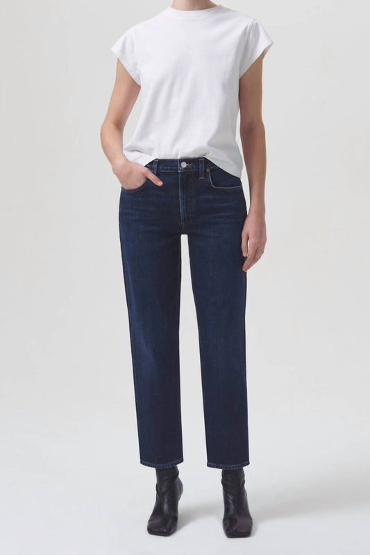 Agolde - Kye Mid-rise Straight Crop Jean
