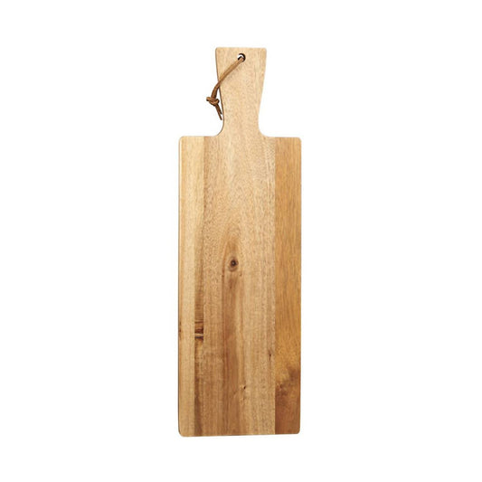 Creative Gifts International - Acacia Wood Handled Bread Board
