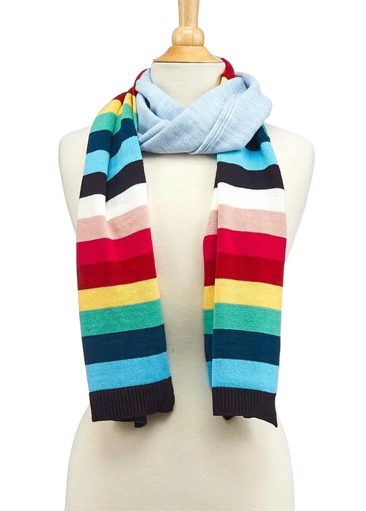 Two'S Company - Extra Long Striped Scarf