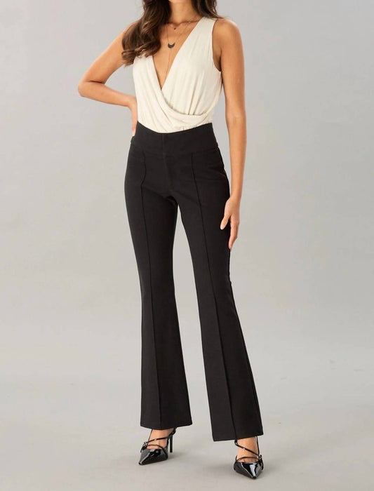 Lola & Sophie - Smart Twill Fit'n'Flare Pant
