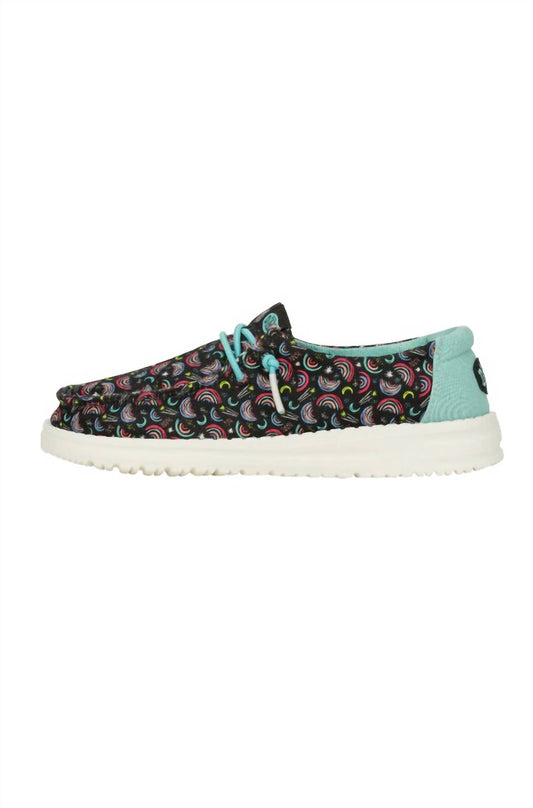 Hey Dude - Youth's Wendy Rainbow Sky Slip On Shoes