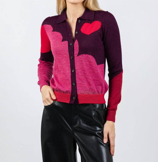 Mother - Racquet Collared Cardigan