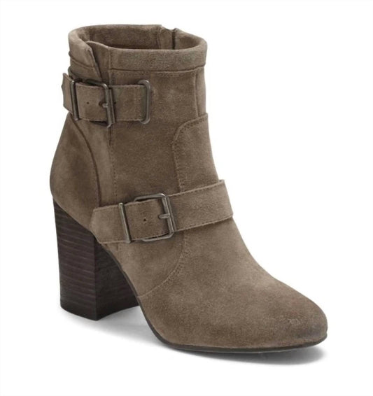 Vince Camuto - Women's Simlee Suede Leather Ankle Booties