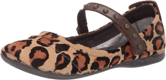 Otbt - Women's Grace Hair On Leather Ballet Flat
