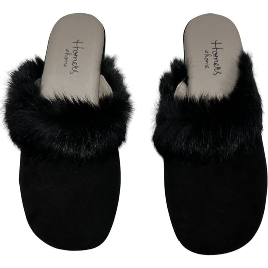 Homers - Women's Fur Trim Slippers