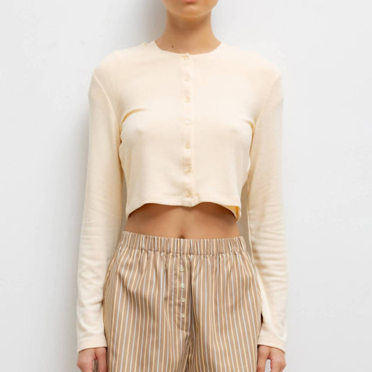 Leset - Lauren Crop Cardigan