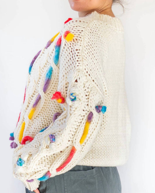 Urban Daizy - Entangled Cable Knit Sweater