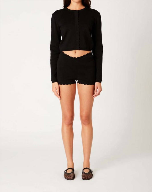 Nia - Mazzy Knit Shorts