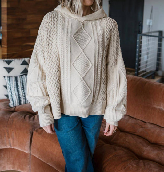 Free People - Women's Explorer Cable Hoodie